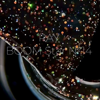 Гель-лак для нігтів з глітером RAY boom star № 14, 8ml
