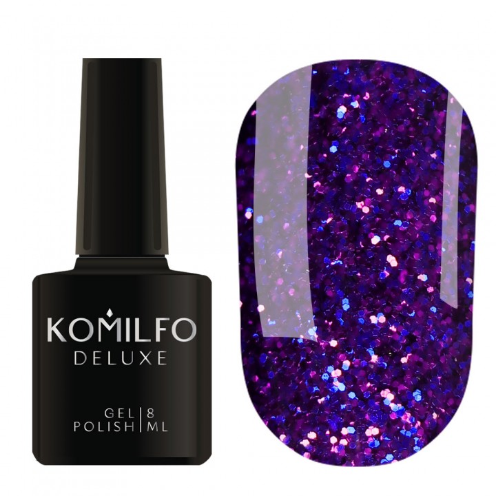 Гель-лак Komilfo Stardust Glitter 005, 8 мл