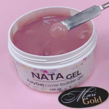 Полігель (акрігель) NATA gel, натуральний, 100 грам