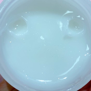 Полігель (акрігель) NATA gel, білий із шиммером, 50 гр