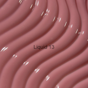 Жидкий полигель для наращивания ногтей Liquid Gel NATAgel №13, 15 мл (банка), сверхпрочный
