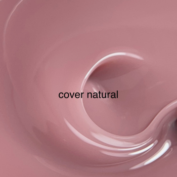 Однофазний камуфлюючий гель для нарощування нігтів NATAgel Cover Natural, натуральний відтінок, 100 мл