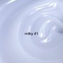 Однофазний гель для нарощування нігтів NATAgel MILKY №1, молочний, 15 мл