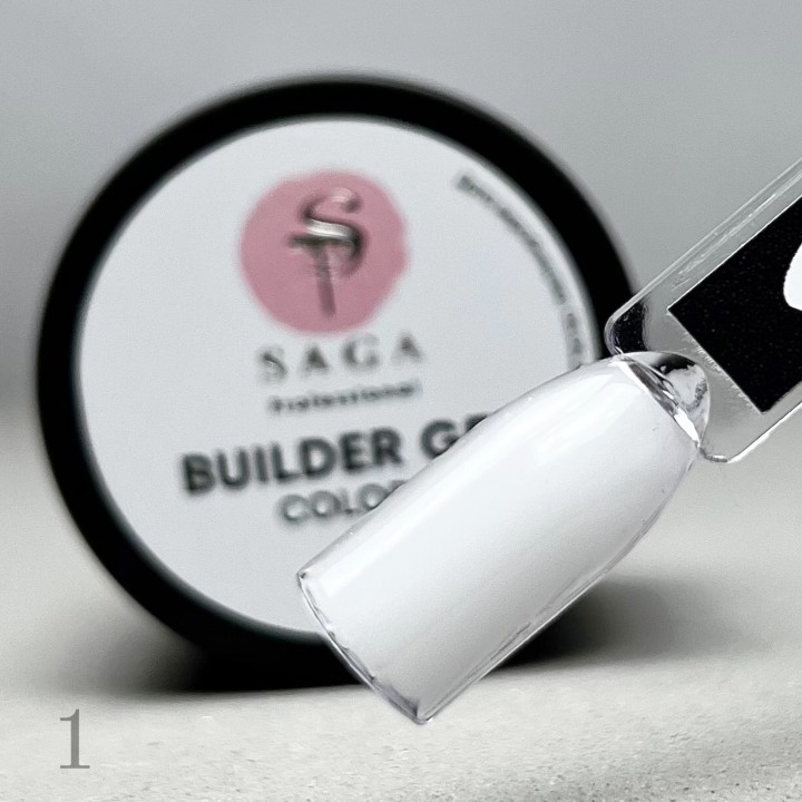 SAGA professional Builder Gel COLOR 1 15ml