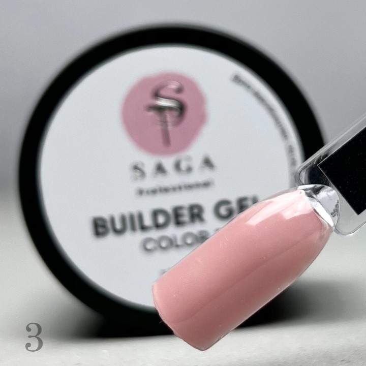 SAGA professional Builder Gel COLOR 3 15ml