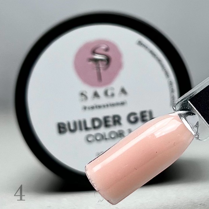 SAGA professional Builder Gel COLOR 4 15ml