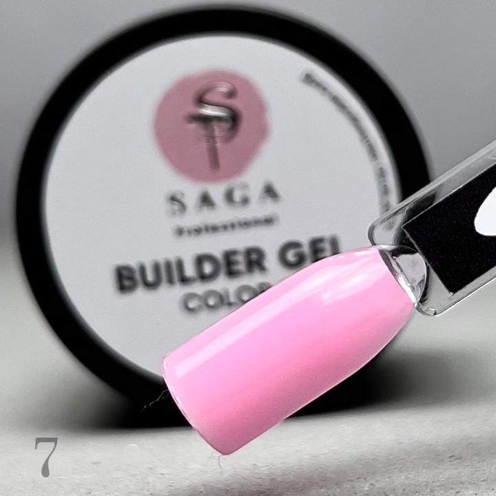 SAGA Professional Builder Gel COLOR 7 15ml