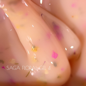 SAGA professional LIQUID FLORAL GEL 15 ml 04