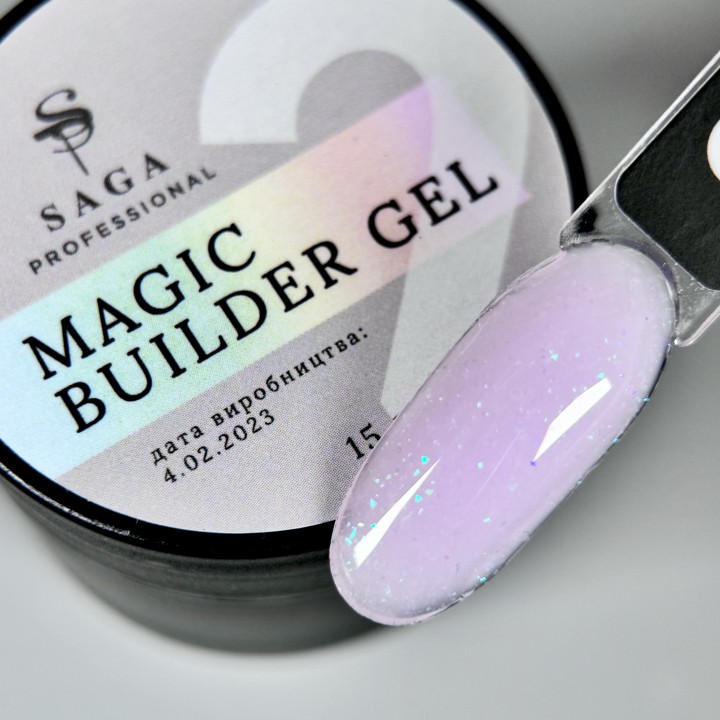 SAGA professional Builder Gel MAGIC 02 15ml