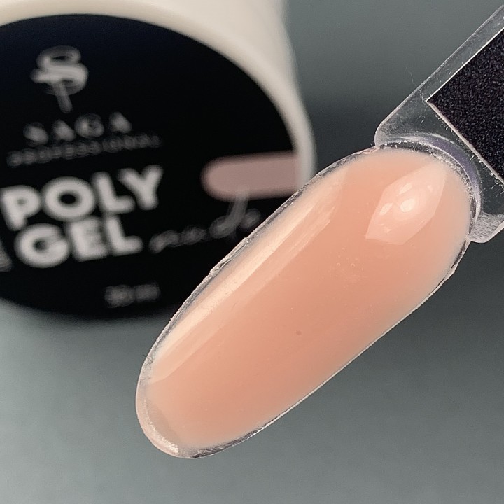 SAGA professional POLY GEL Nude 30 мл (банка)