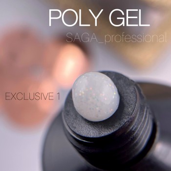 SAGA professional POLY GEL exclusive 30 мл 1