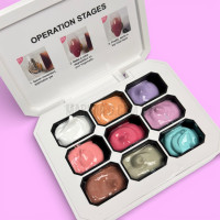 Крем-фарба для градієнту, набір 9 шт №17