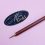 Пензель натуральний, бамбукова ручка YRE KPR-1 (11 мм)