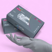 Перчатки нитриловые MediOk "XS" серые 100 шт