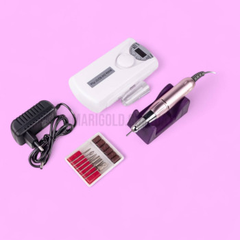 Фрезер для маникюру на акумуляторі Mobile Drill BQ-101 на 45W/35000 об (білий)