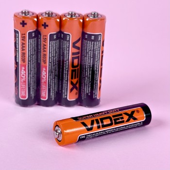 Батарейка LR03 (ААА)  Videx Exellent 1 шт
