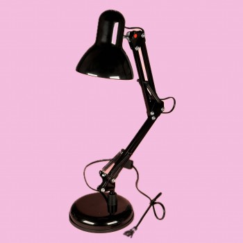 Лампа настольная Пантограф со струбциной "Антрацит" (ТМ LOGA ® Light), 60 Вт. Е-27
