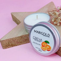 "MARIGOLD" свічка масажна для манікюру, Апельсин, 30 мл