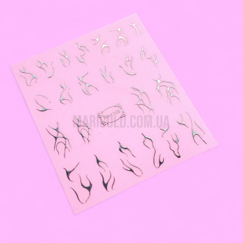 Гибкая 3D наклейка для ногтей TH-1108
