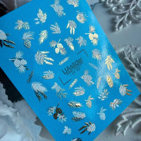 Слайдер-дизайн для нігтів рельєфний CF-767