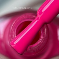Лак-краска для стемпинга SAGA professional NEON розовый 02
