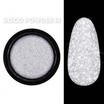 Світловідбивний глітер Disco powder DESIGNER №14