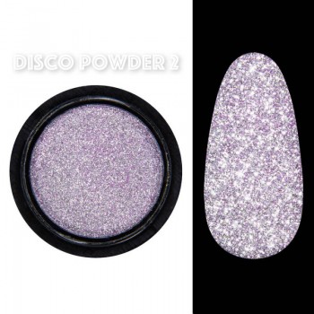 Світловідбивний глітер Disco powder DESIGNER №2