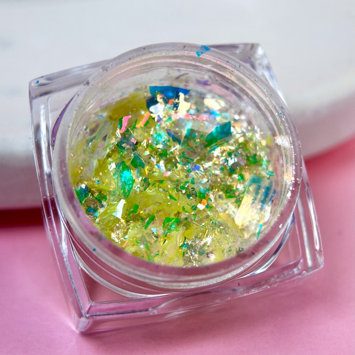 Декор для нігтів Пластівці Юкі Опал, №1