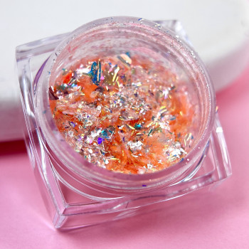 Декор для нігтів Пластівці Юкі Опал, №2