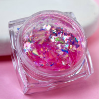 Декор для нігтів Пластівці Юкі Опал, №3