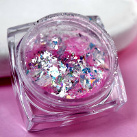 Декор для нігтів Пластівці Юкі Опал, №4