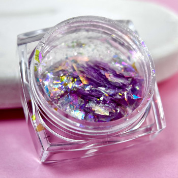 Декор для нігтів Пластівці Юкі Опал, №5