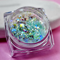 Декор для нігтів Пластівці Юкі Опал, №7