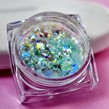 Декор для нігтів Пластівці Юкі Опал, №7