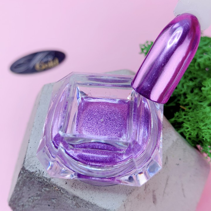 Втирання з металевим ефектом Lilly Beaute #9 Light purple