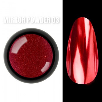 Дзеркальна втирка Mirror powder DESIGNER №3