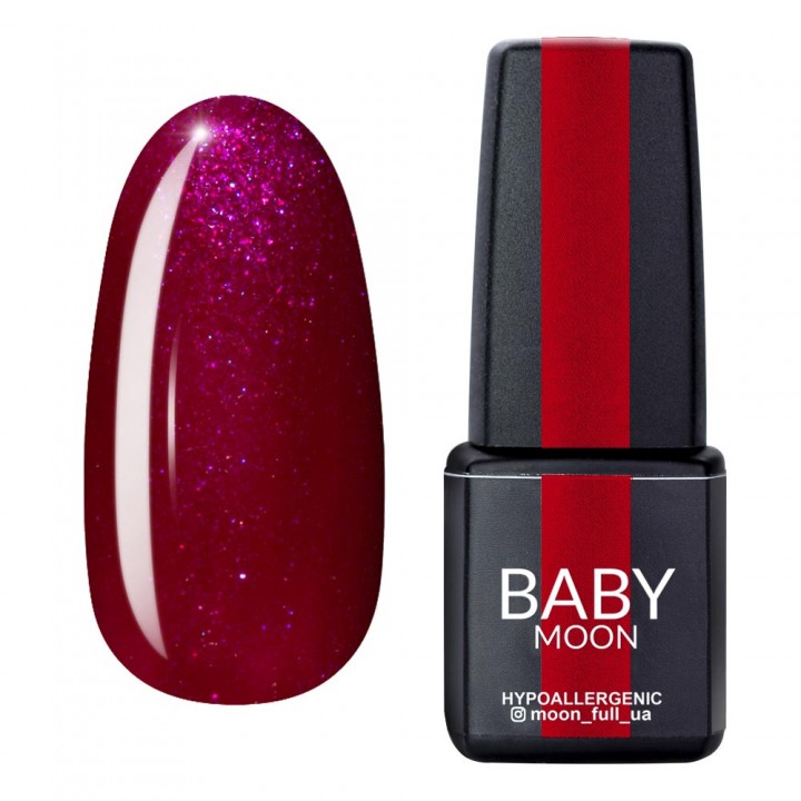 Baby Moon Burgundy Gel polish, 6ml №07