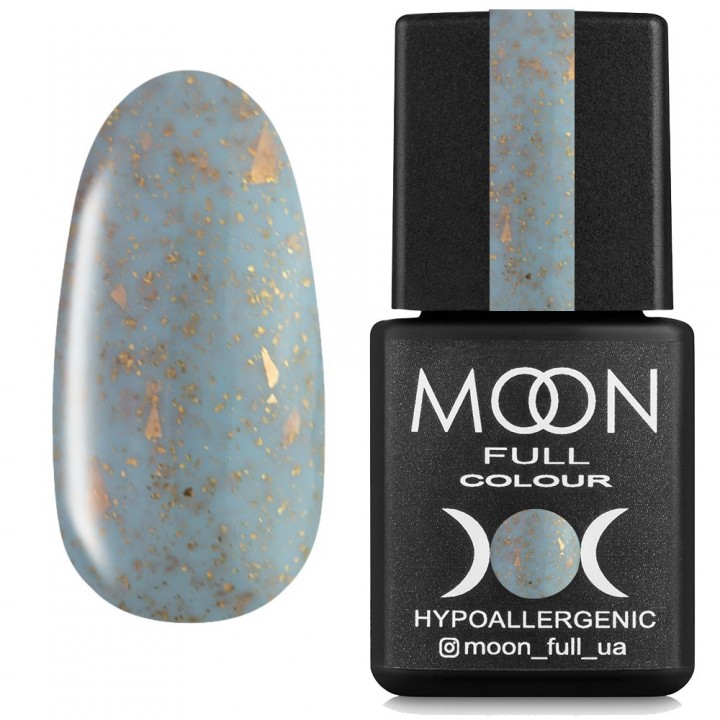 База MOON FULL Leaf Rubber база з поталлю 8 ml № 04