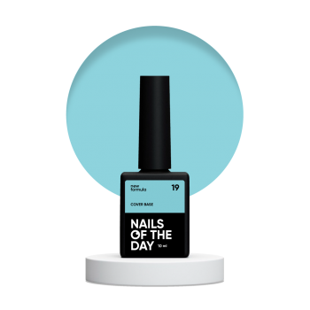 Base NAILSOFTHEDAY Cover NEW Formula № 19, 10 мл