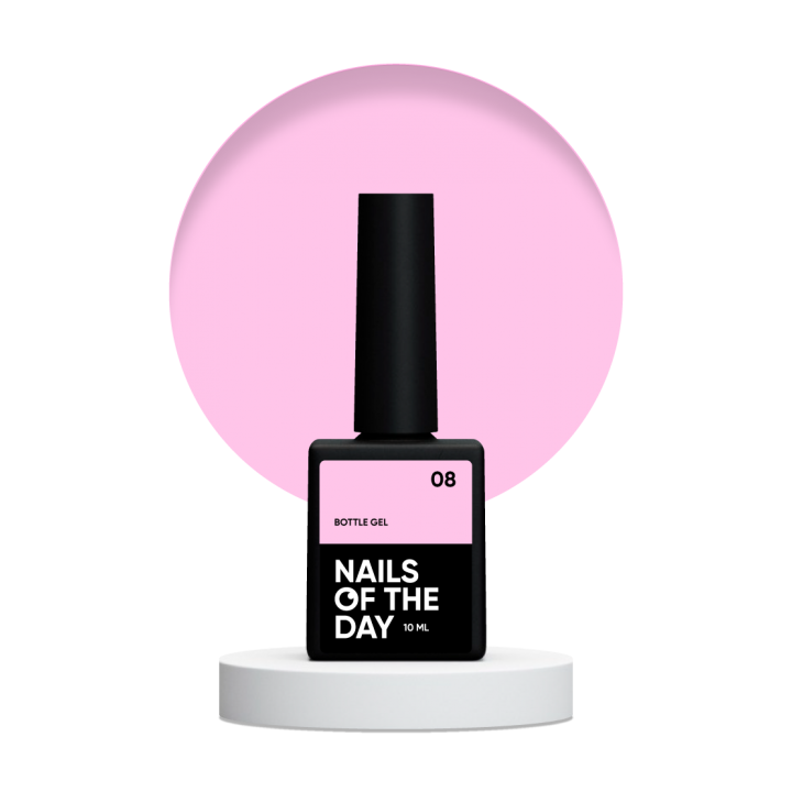 гель NAILSOFTHEDAY Bottle Gel №08, 10 мл