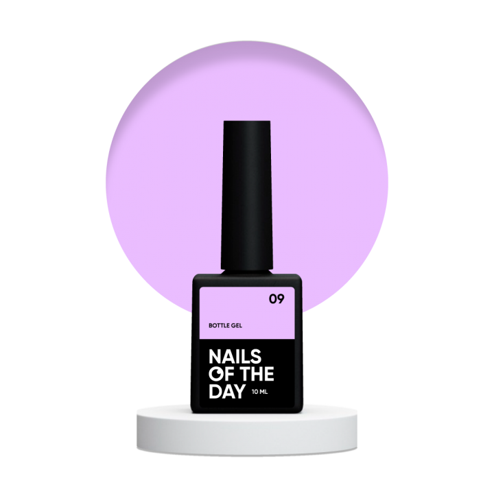 гель NAILSOFTHEDAY Bottle Gel №09, 10 мл