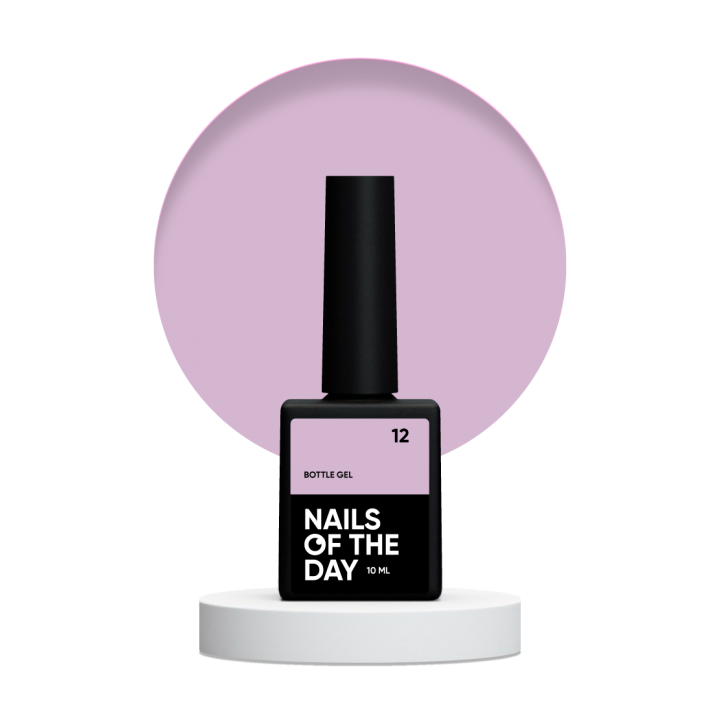 гель NAILSOFTHEDAY Bottle Gel №12, 10 мл