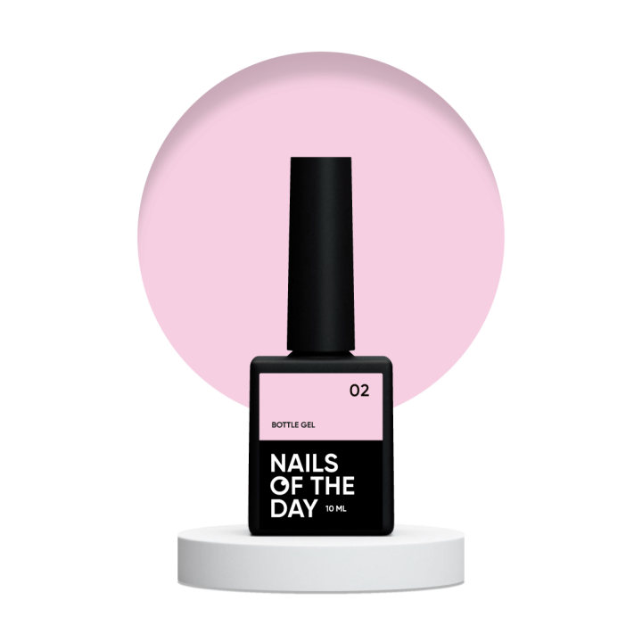 гель NAILSOFTHEDAY Bottle Gel №02, 10 мл