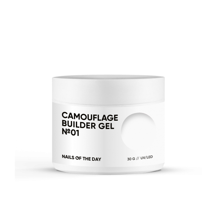 Builder Gel NAILSOFTHEDAY Camouflage №01, 30 мл