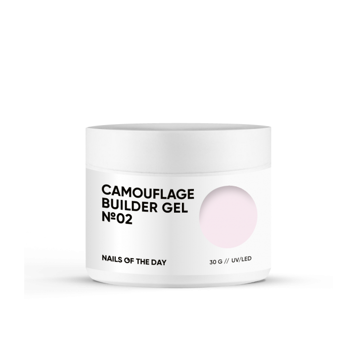 Builder Gel NAILSOFTHEDAY Camouflage №02, 30 мл
