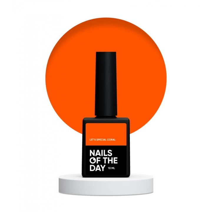 Гель-лак NAILSOFTHEDAY Let's special coral, 10 мл