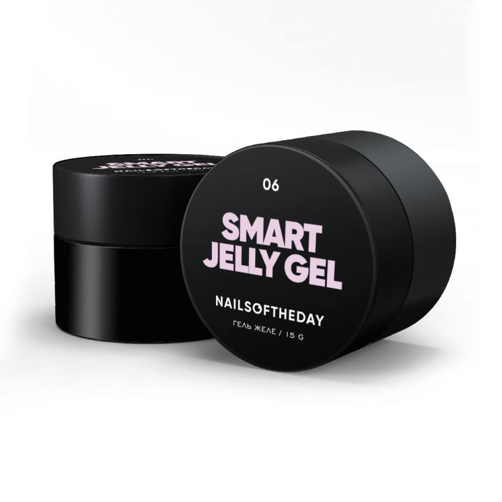 гель NAILSOFTHEDAY Smart Jelly gel №06, 15 мл