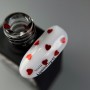 Top NAILSOFTHEDAY Kupidon top №02, 10 мл (елегантні бордові серця)