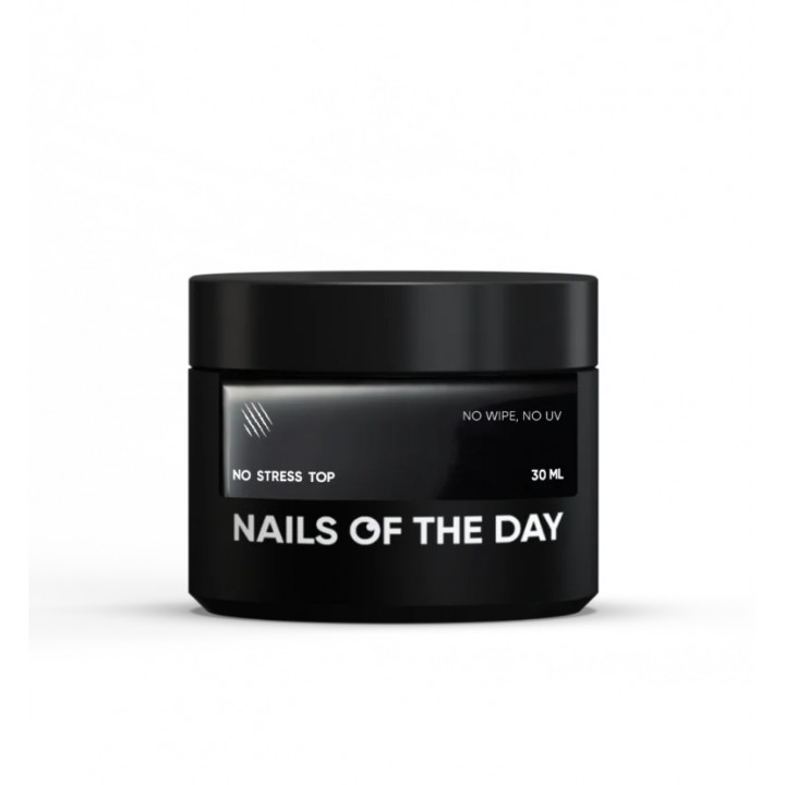 Top NAILSOFTHEDAY No Stress no wipe 30 мл