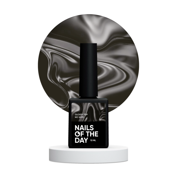Top NAILSOFTHEDAY Glossy no wipe, 10 мл